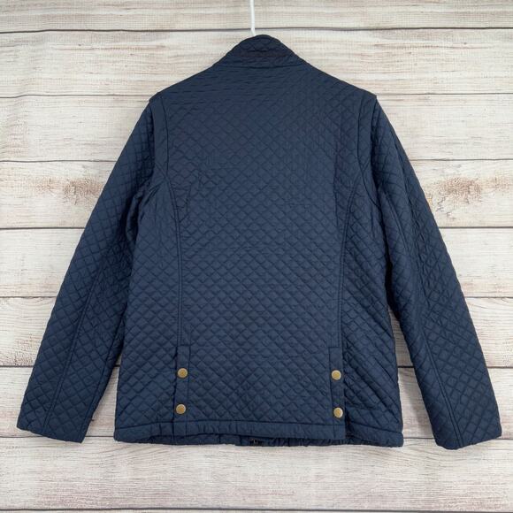Horseware Ireland Quilted Equestrian Jacket Men's Size Medium Navy Blue - Picture 2 of 13